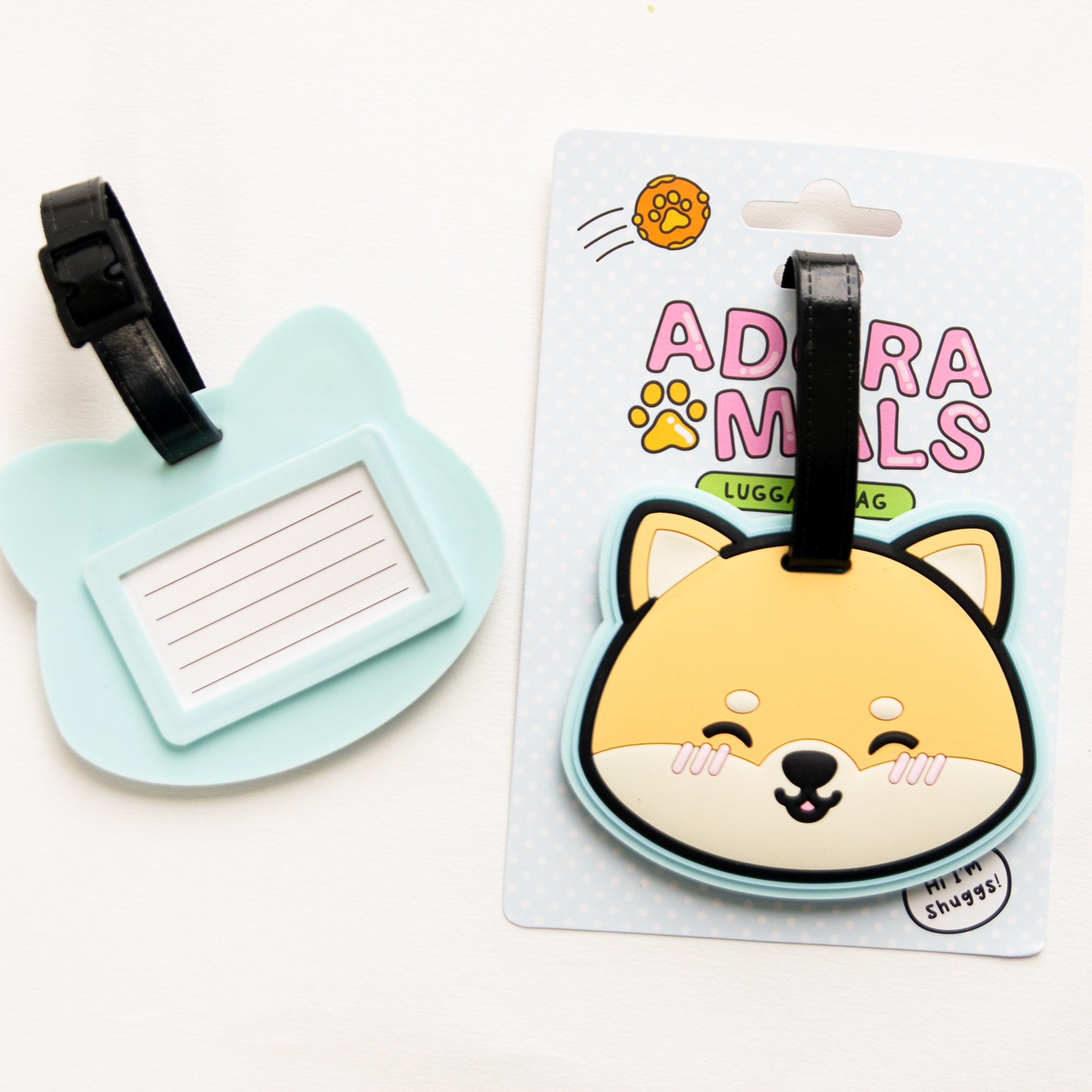 Etiquette à Bagage Shiba Inu