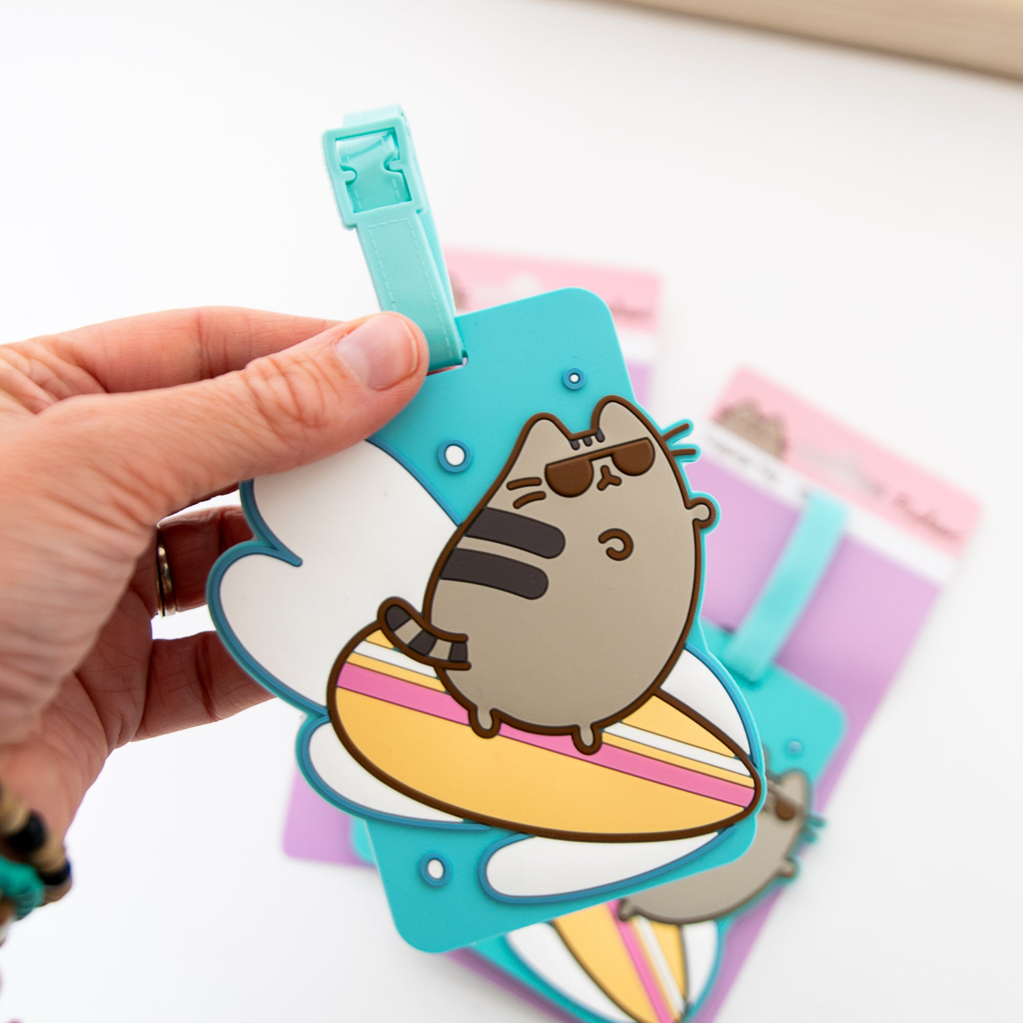 Etiquette à Bagage Pusheen