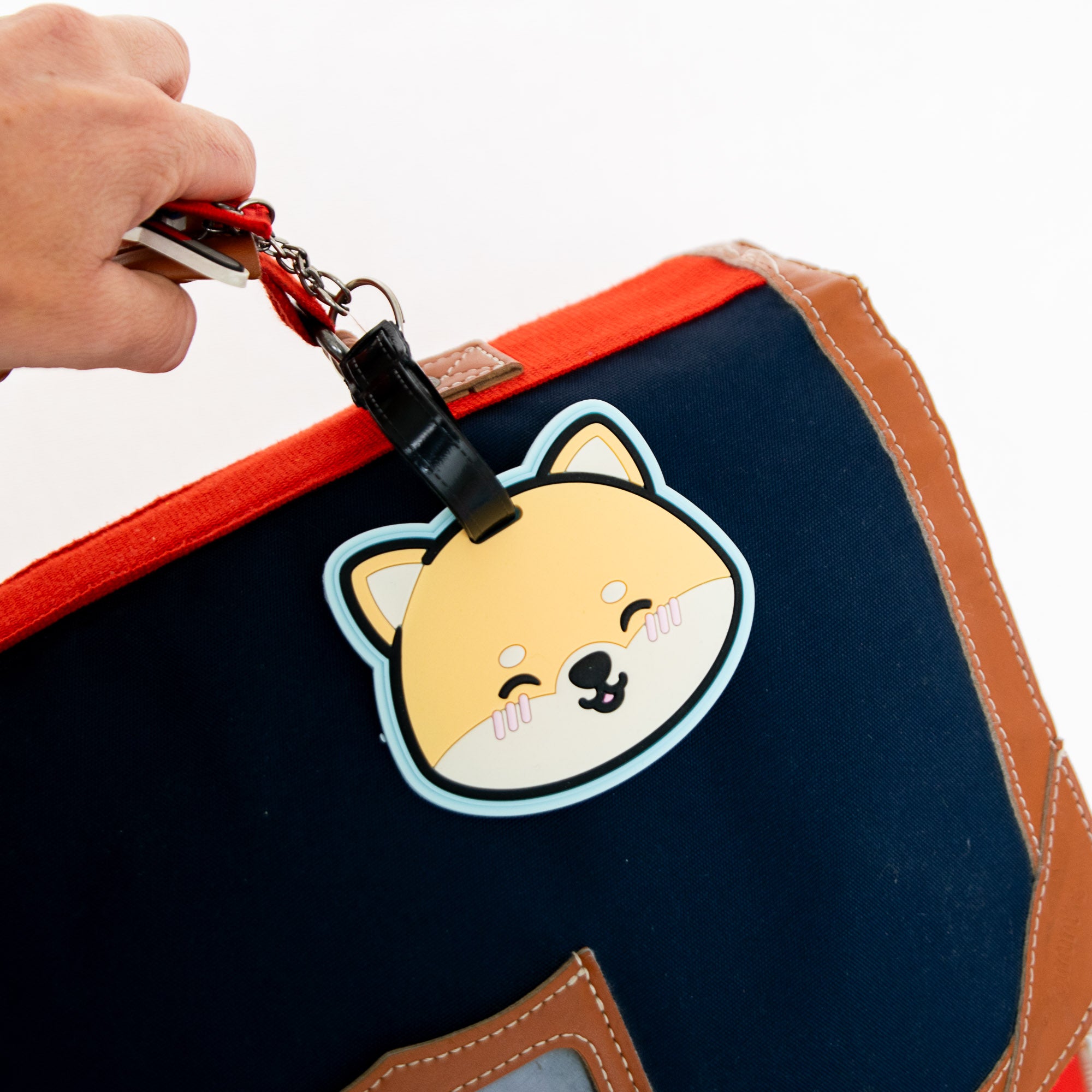 Etiquette à Bagage Shiba Inu