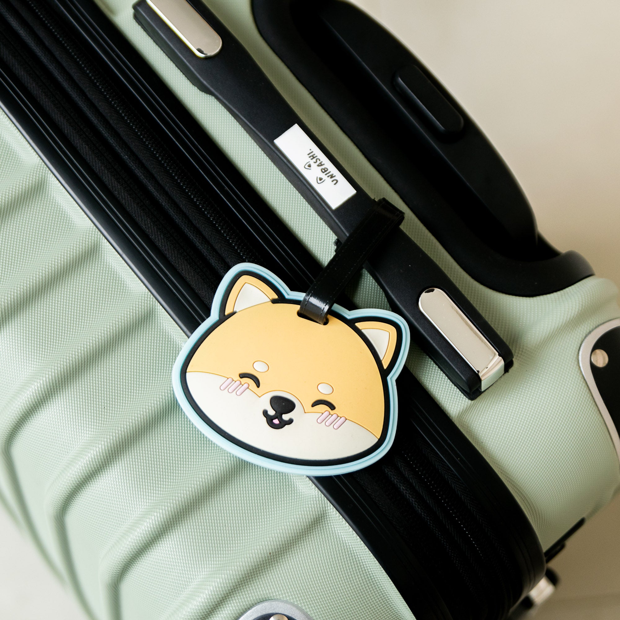 Etiquette à Bagage Shiba Inu