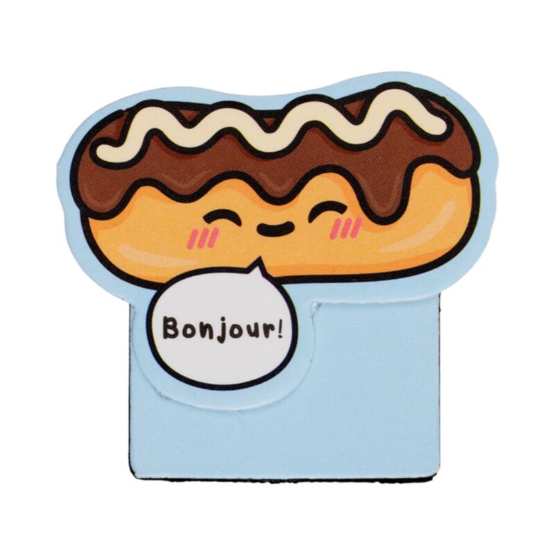 Marque-pages magnétiques Boulangerie Kawaii (x4)