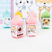 Mini Baume à lèvres 100% Vegan - Briquette de lait - Shiba Inu