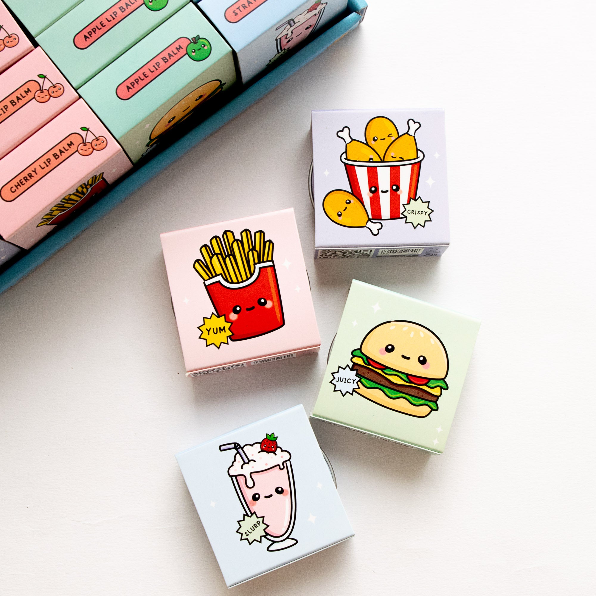 Baume à lèvres Fast Food - Boîte en étain