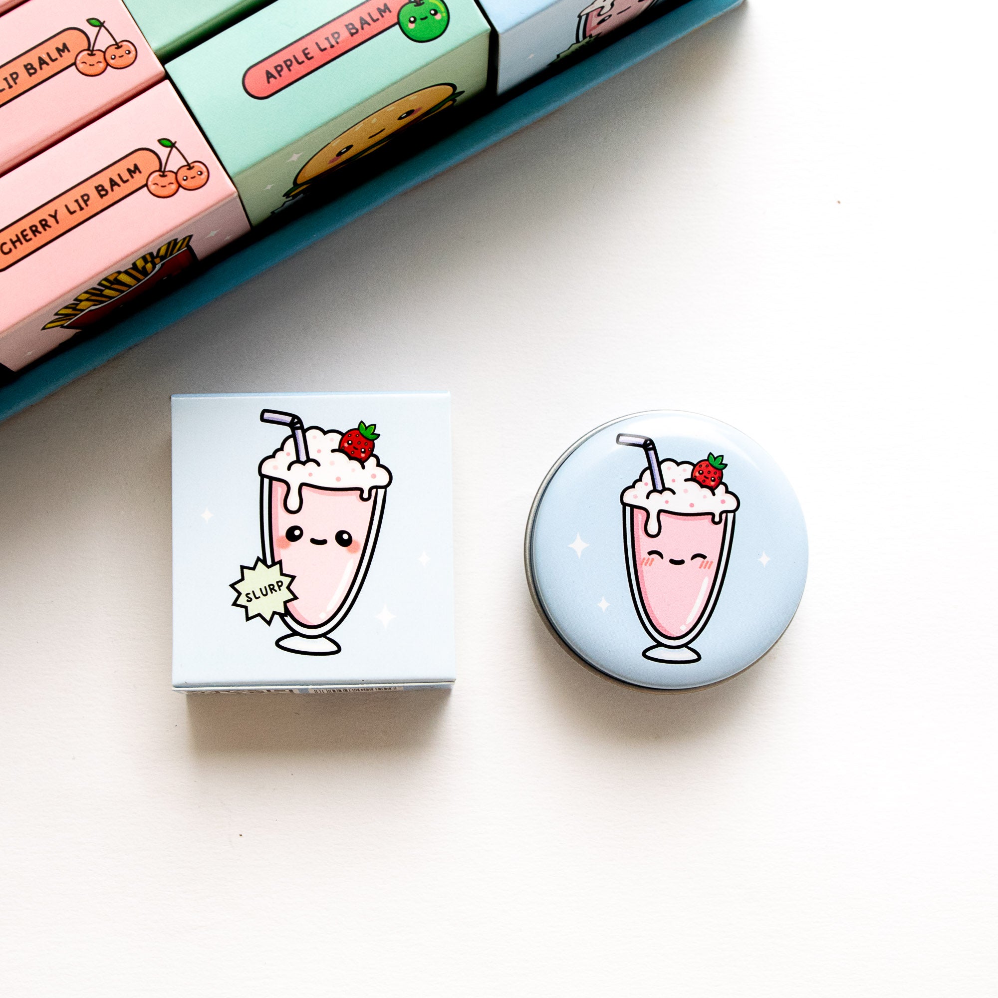 Baume à lèvres Fast Food - Boîte en étain