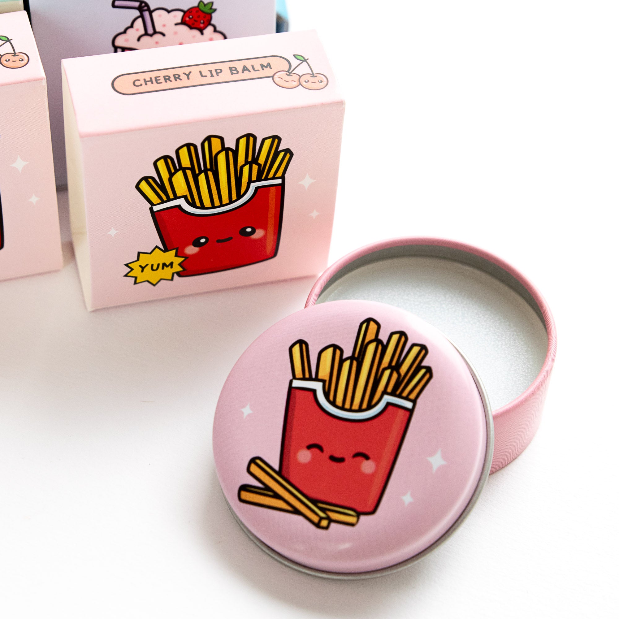 Baume à lèvres Fast Food - Boîte en étain