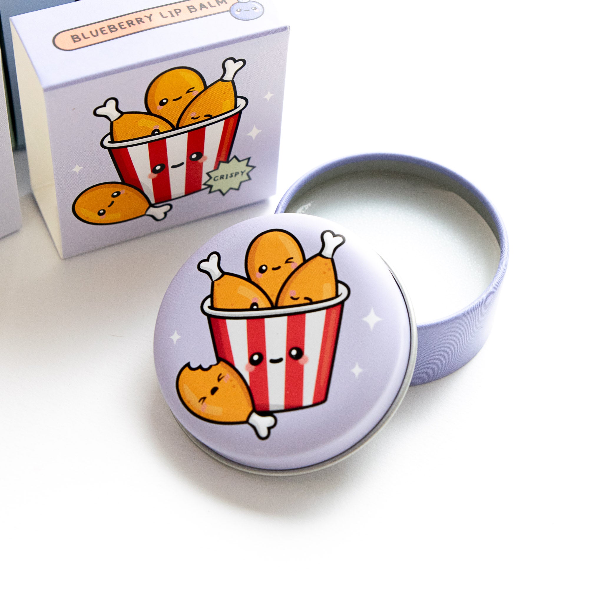 Baume à lèvres Fast Food - Boîte en étain