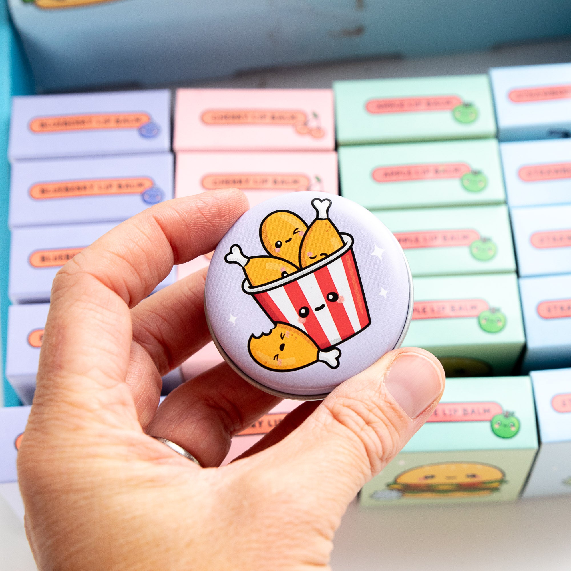 Baume à lèvres Fast Food - Boîte en étain