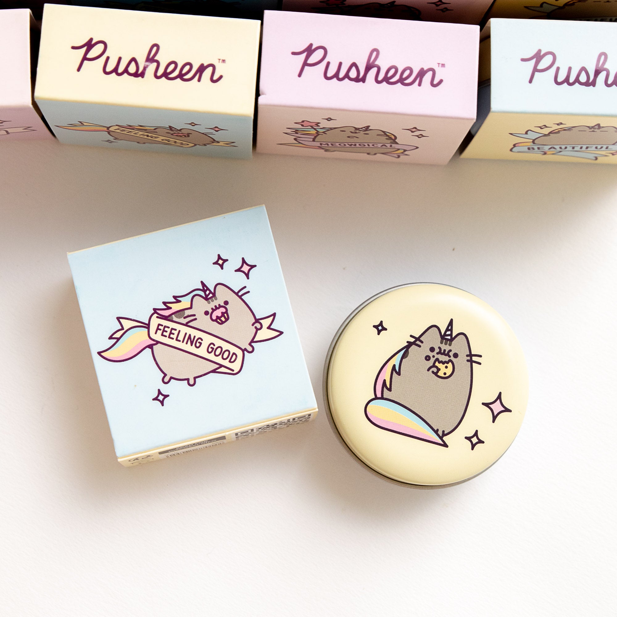 Baume à lèvres Chat Licorne Pusheen - Boîte en étain