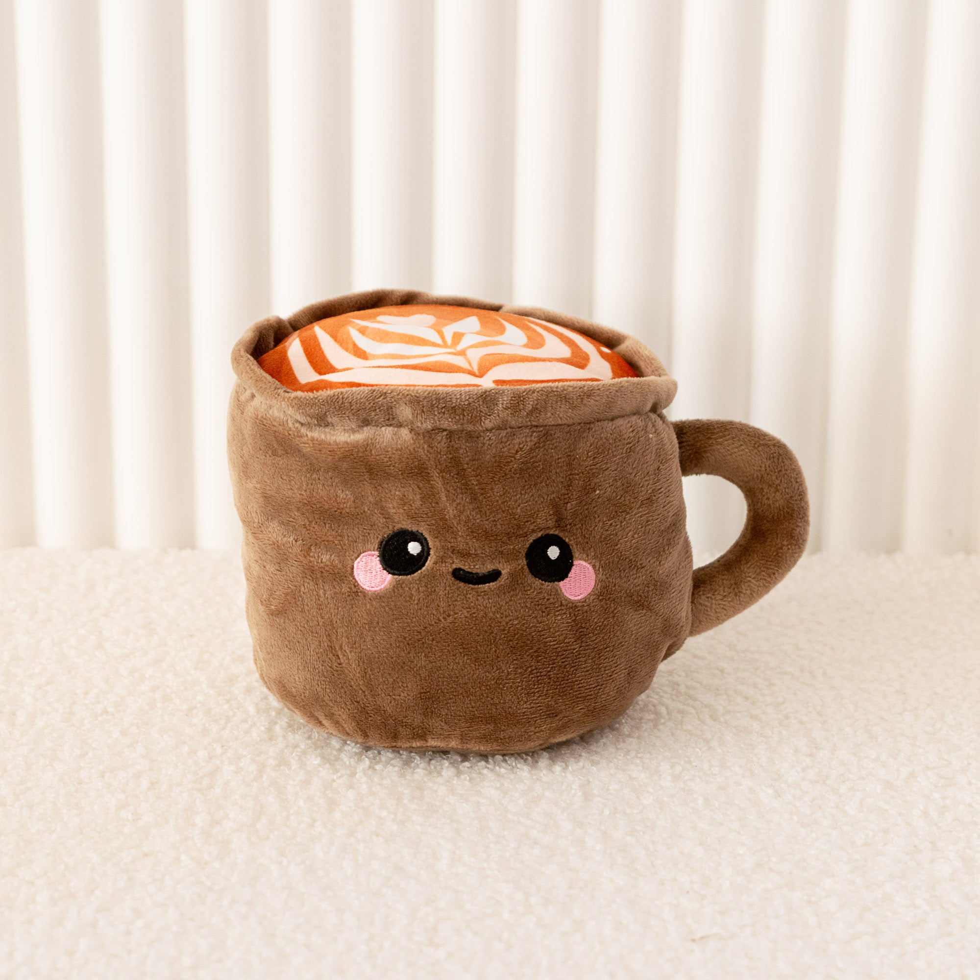 Bouillotte Micro-Ondable Cappucino - Parfum Lavande