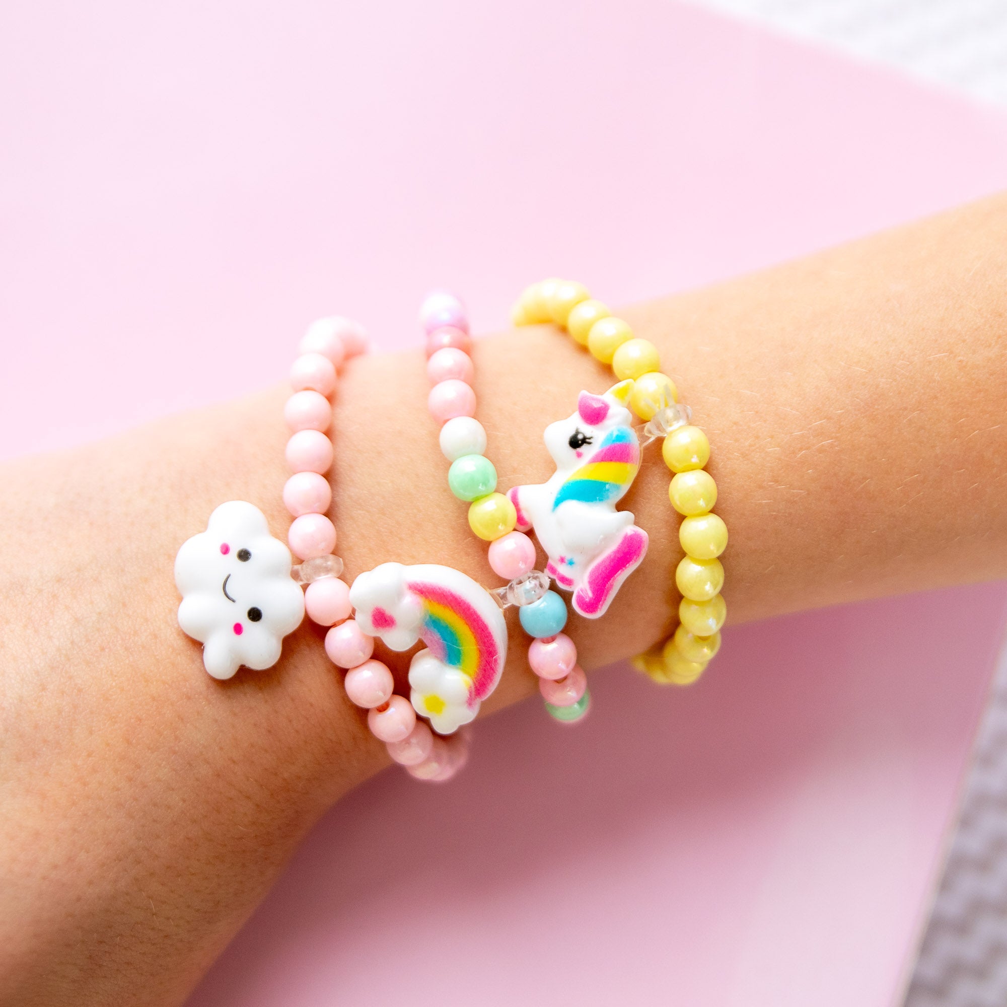 Bracelets Arc-en-ciel & Licorne