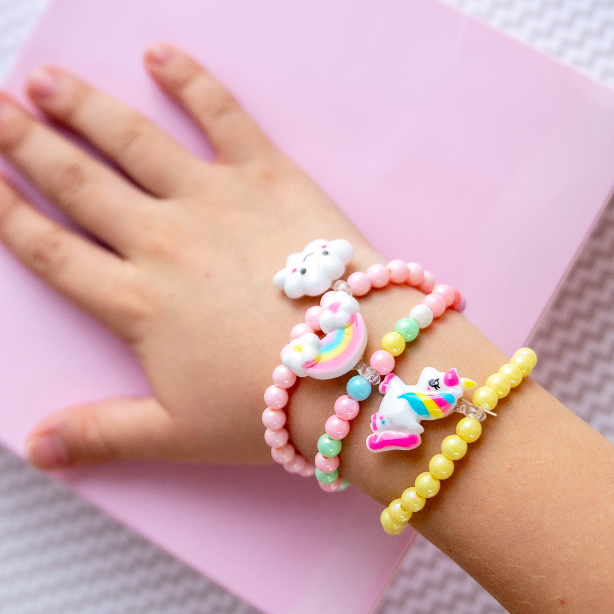 Bracelets Arc-en-ciel & Licorne