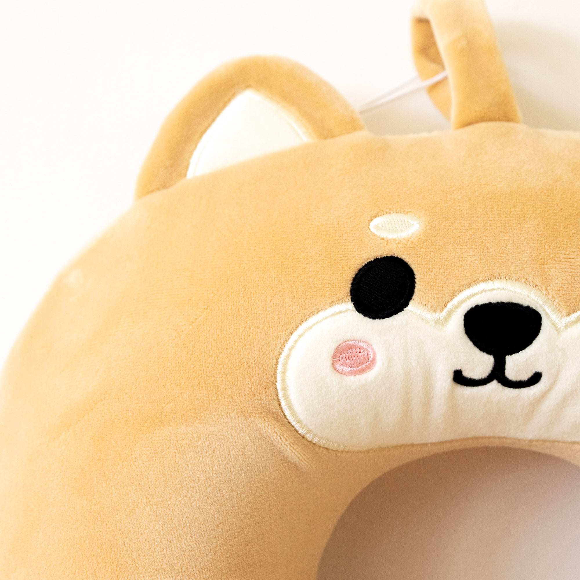 Coussin de voyage Shiba Inu à Mémoire de forme