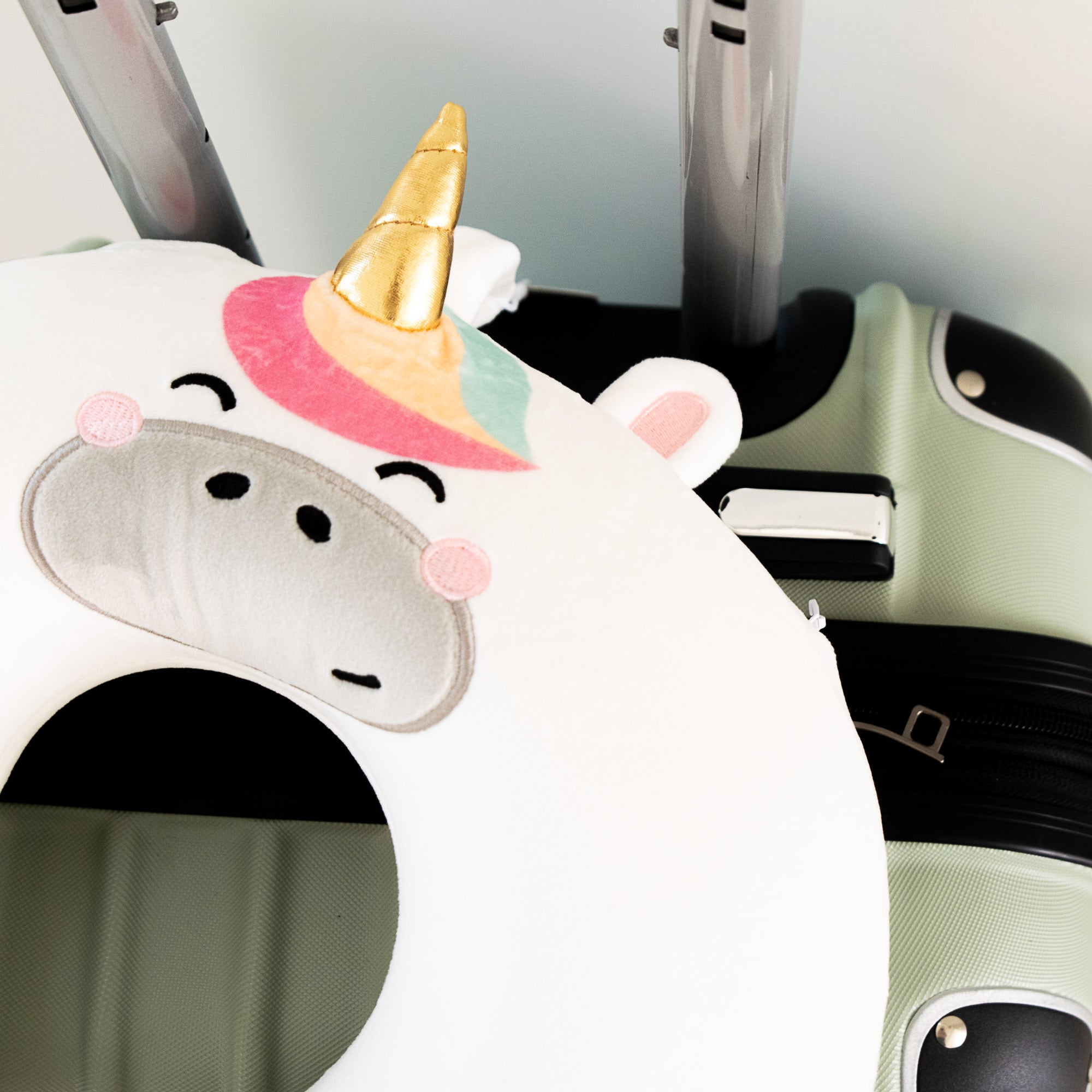 Coussin de Voyage à Mémoire de Forme Astra la Licorne