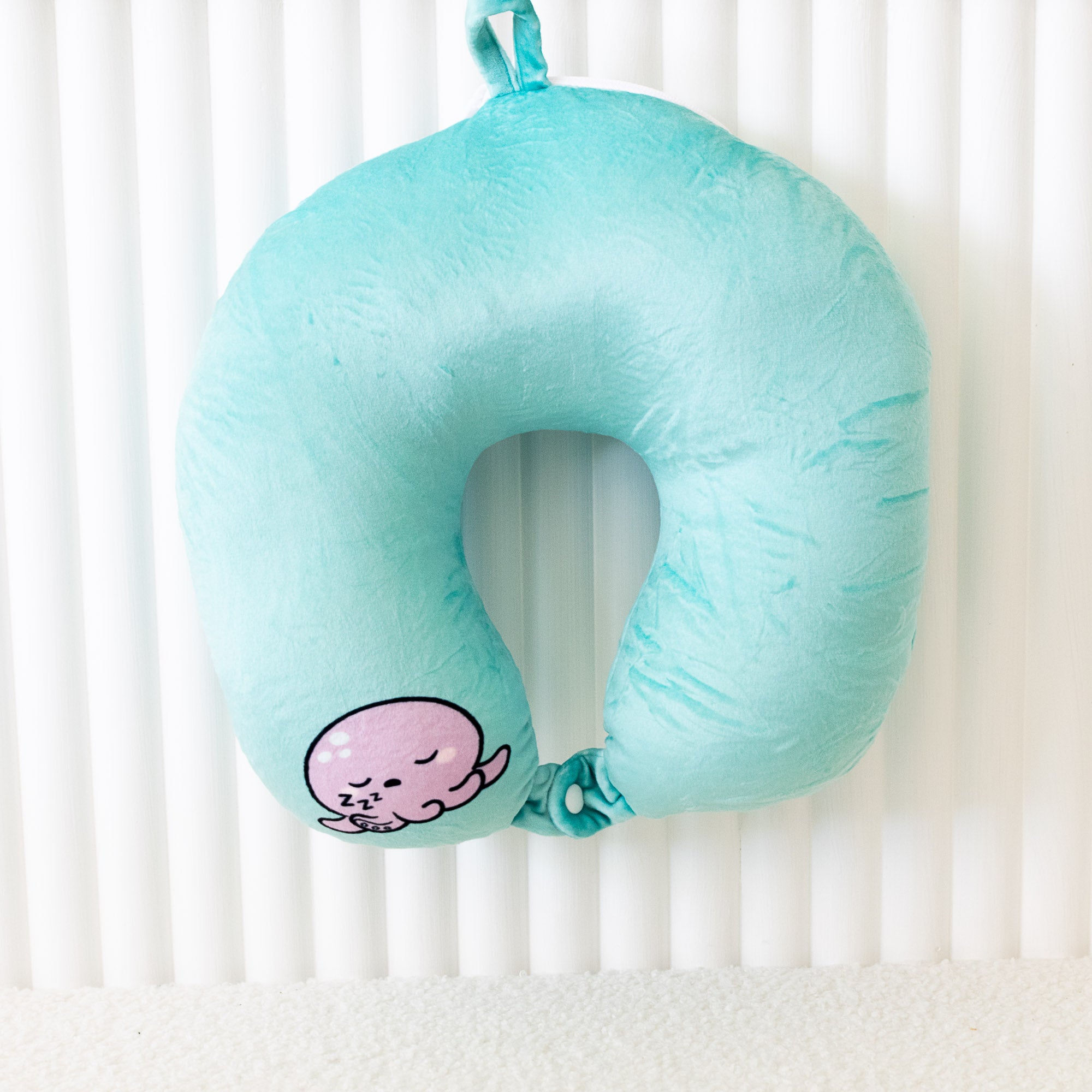 Coussin de voyage 2-en-1 Wendy, la Pieuvre