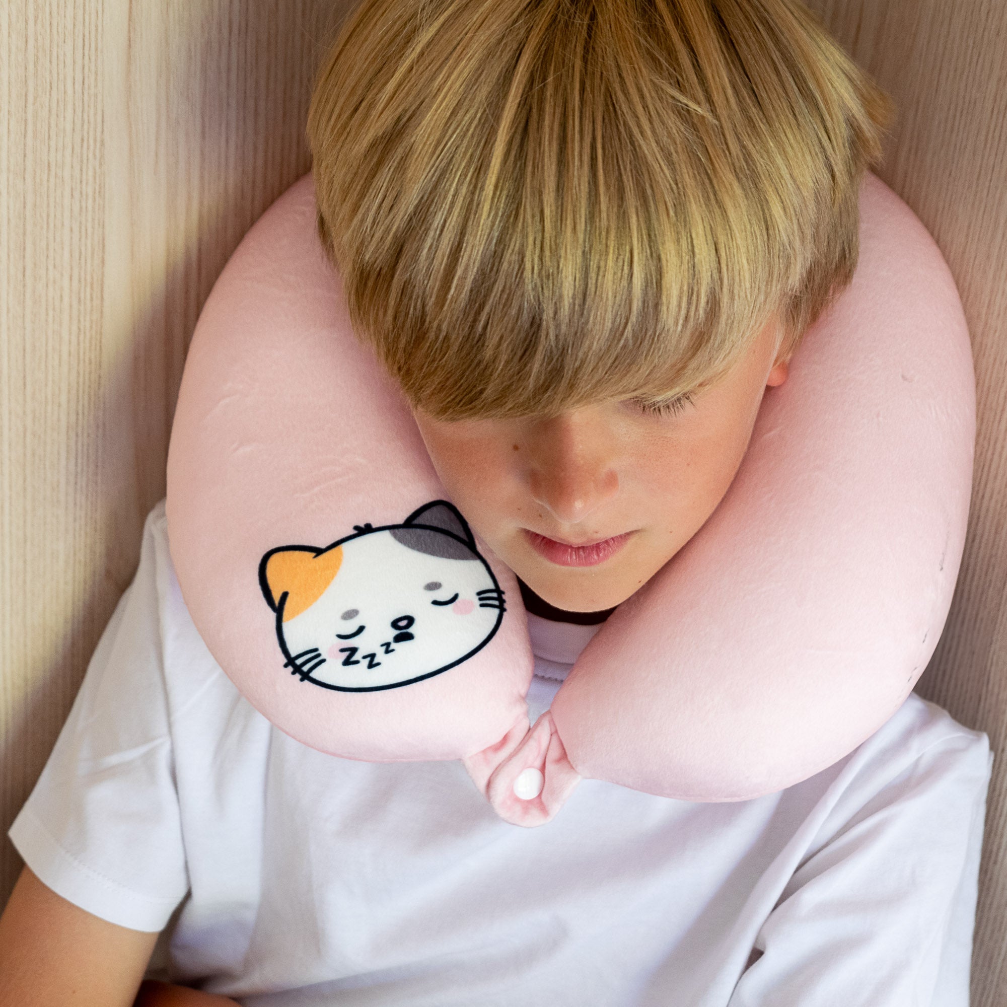 Coussin de voyage 2-en-1 Lola le Chat