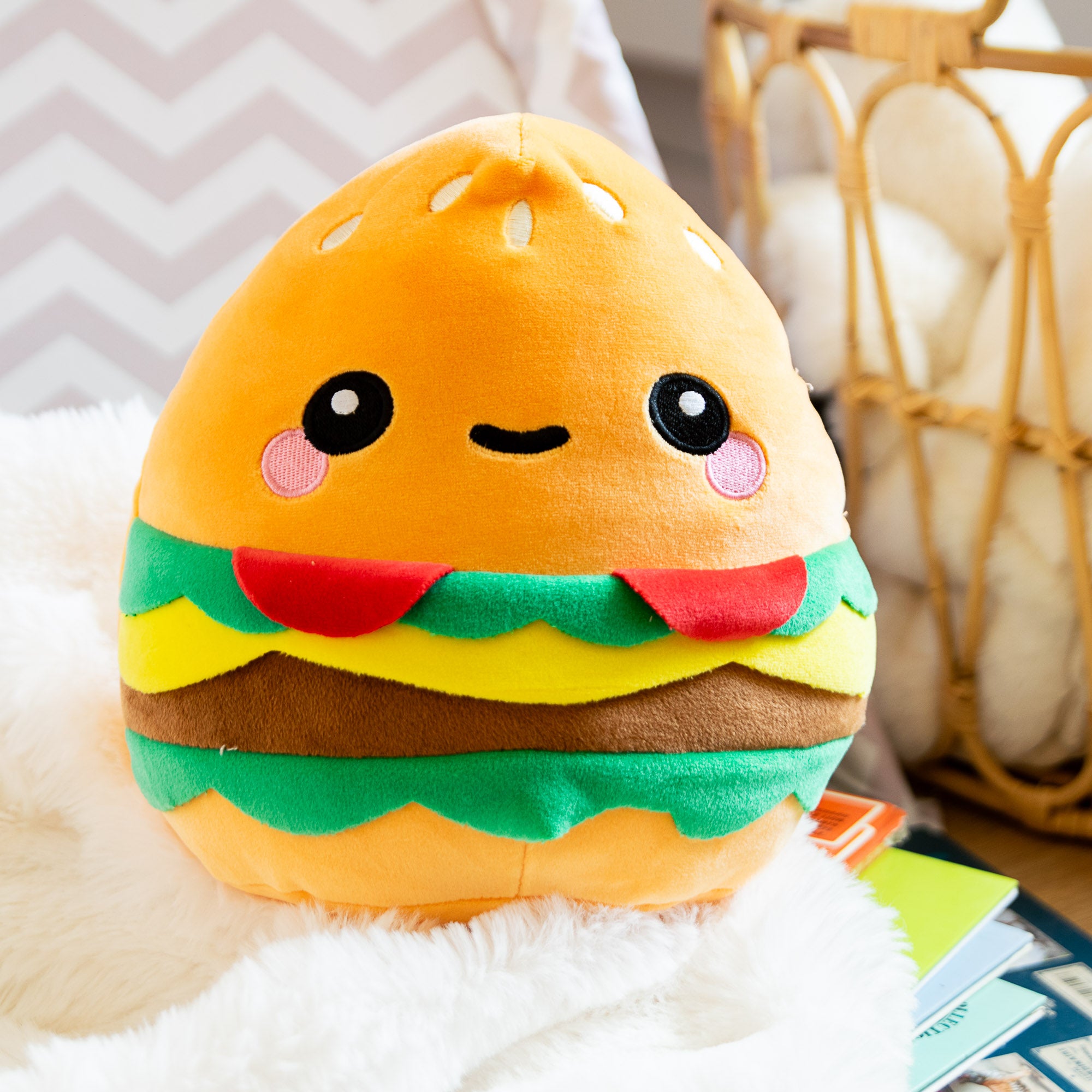 Peluche Kawaii Hammy le Burger