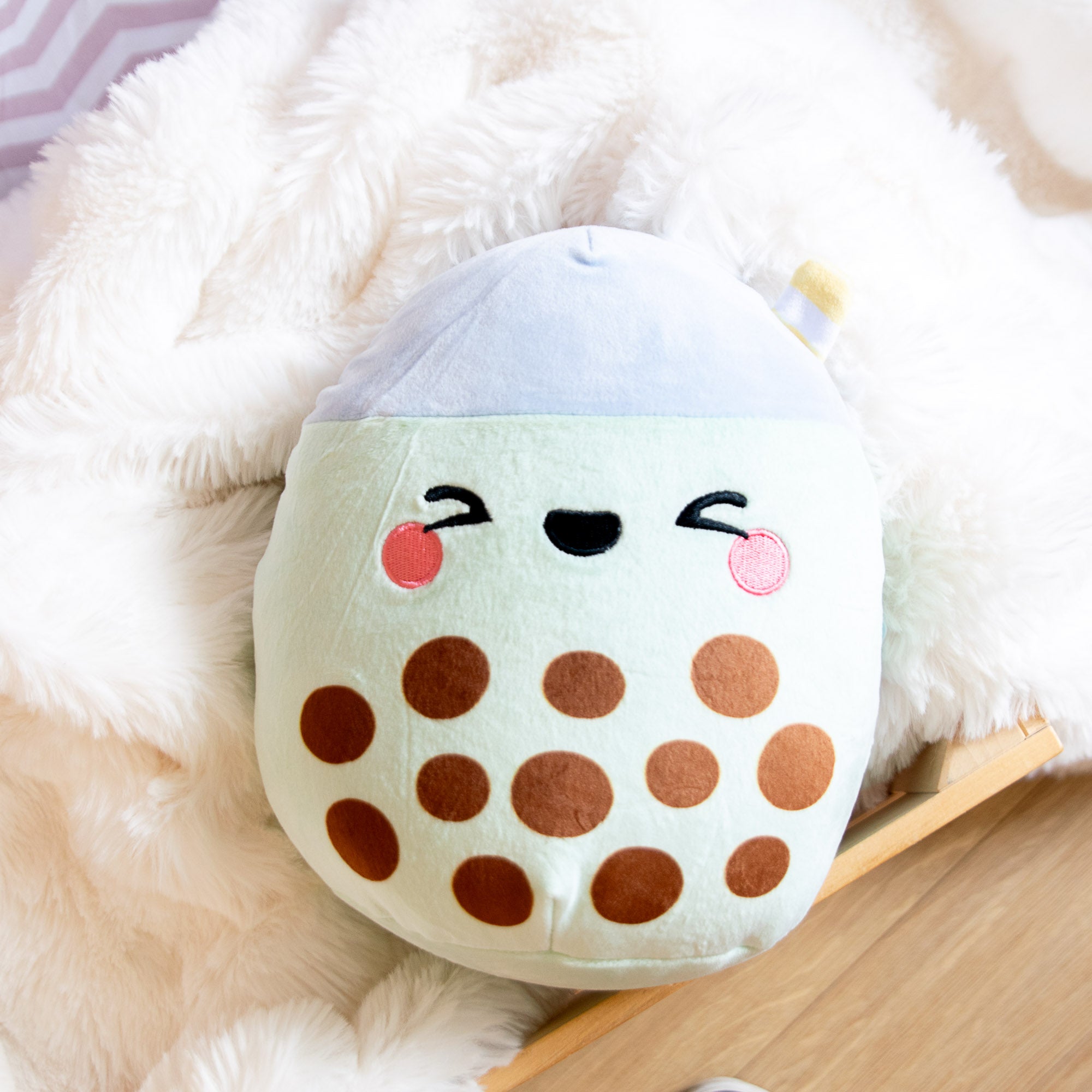 Peluche Kawaii Matcha le Bubble Tea