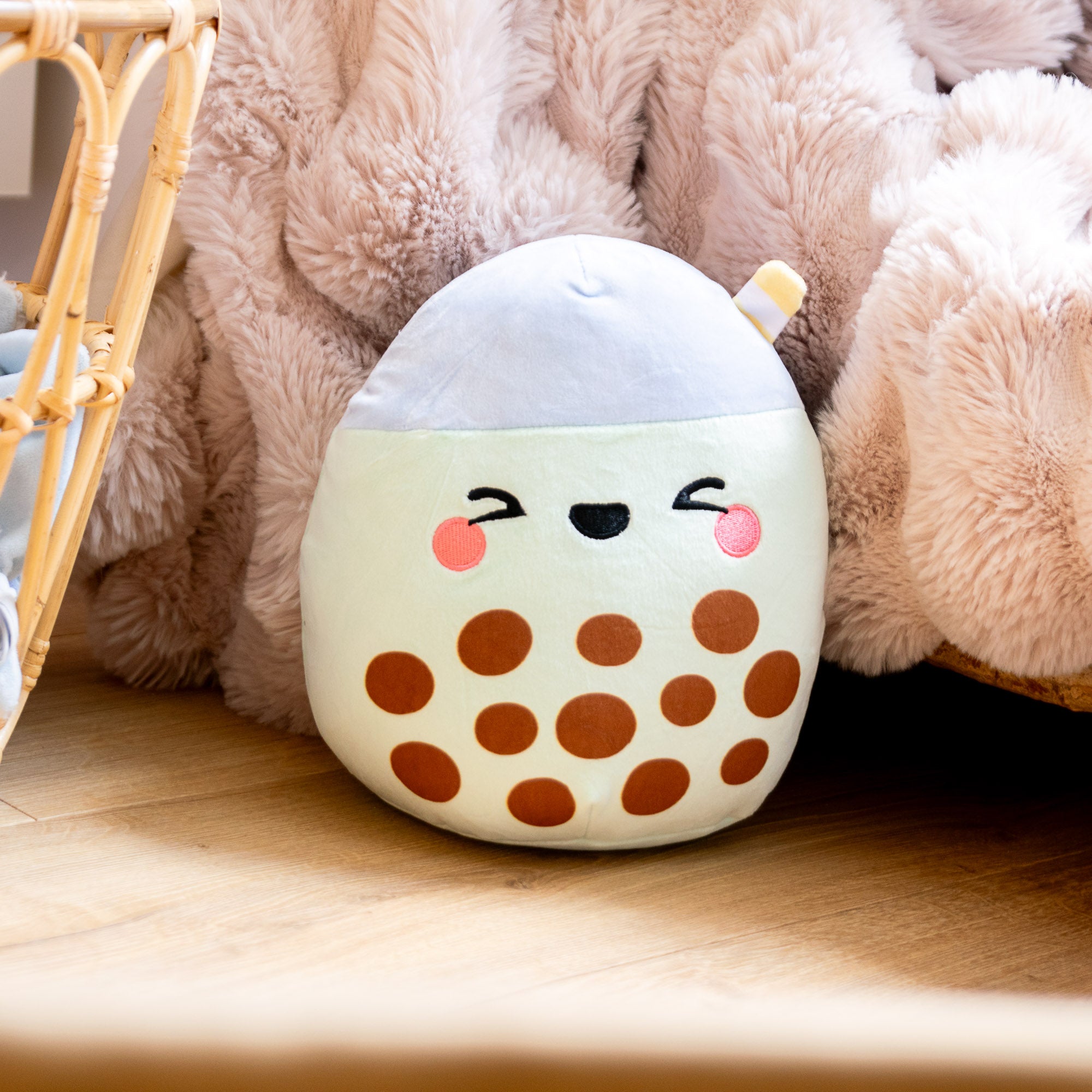 Peluche Kawaii Matcha le Bubble Tea