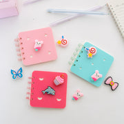 Mini Carnet DIY avec Charm - Format Carré