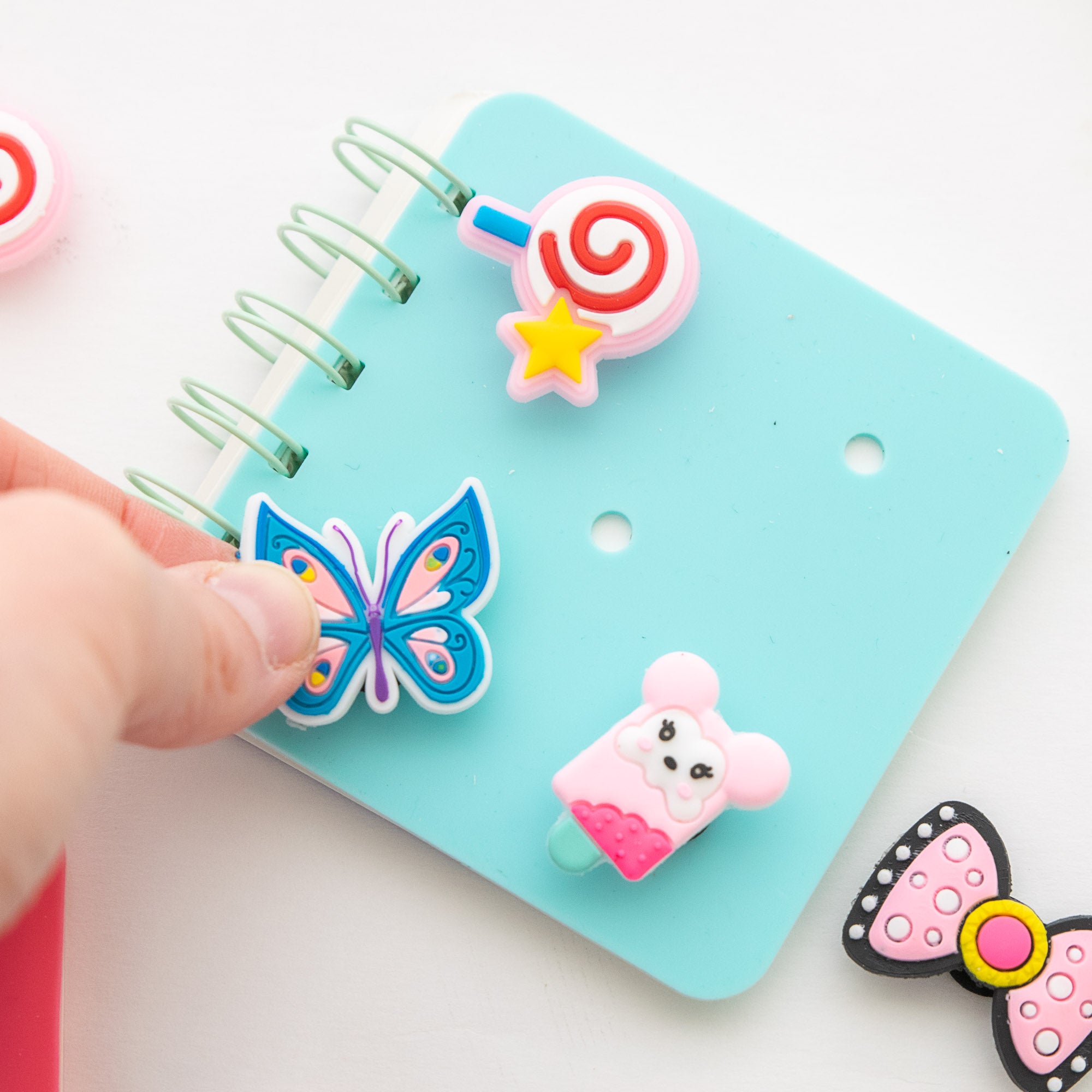 Mini Carnet DIY avec Charm - Format Carré