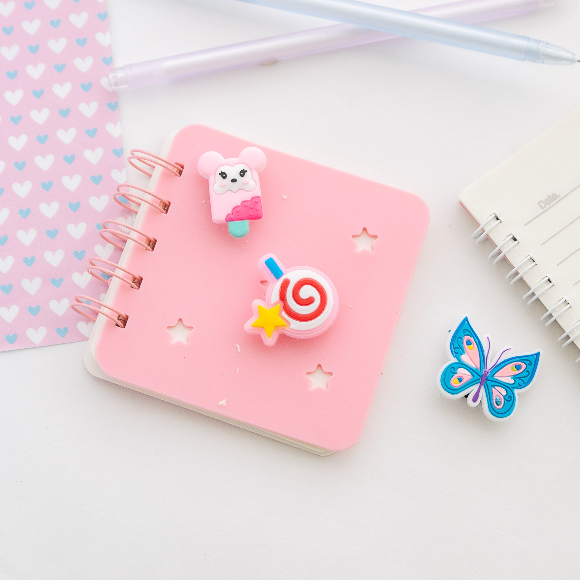 Mini Carnet DIY avec Charm - Format Carré