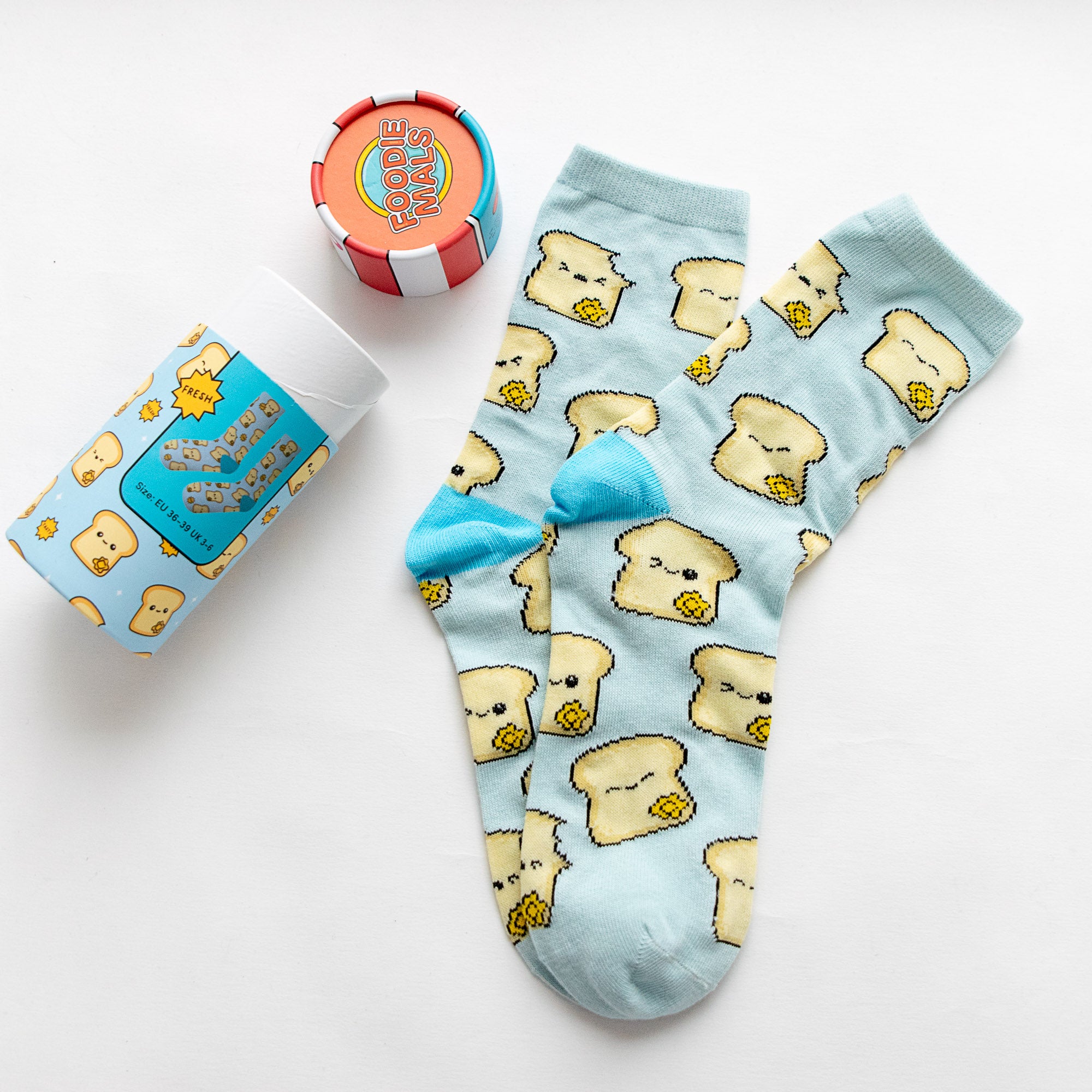 Chaussettes Pain Toast Kawaii