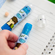 Bâton de Colle Pailletté et Parfumé - Loutre