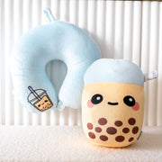 Coussin de voyage 2-en-1 - Bubble Tea
