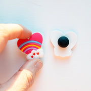 Accessoires pour Crocs Coeur & Nuage