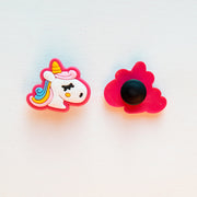 Accessoires pour Crocs Licorne Rose