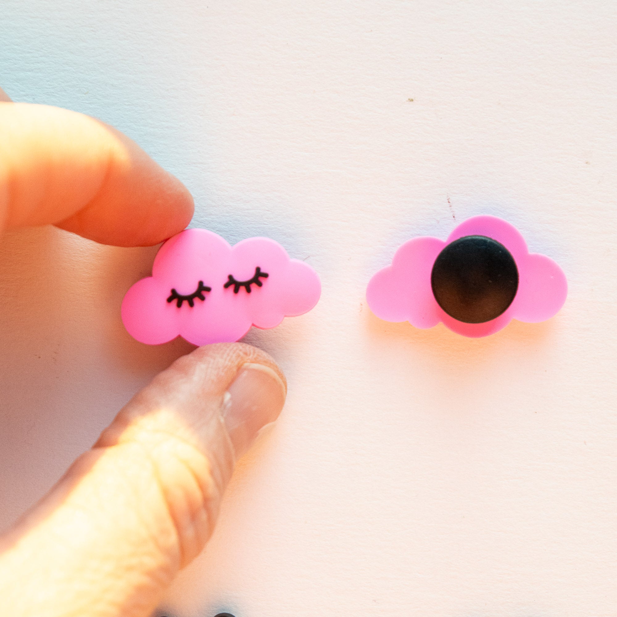 Accessoires pour Crocs Nuage Rose Endormi
