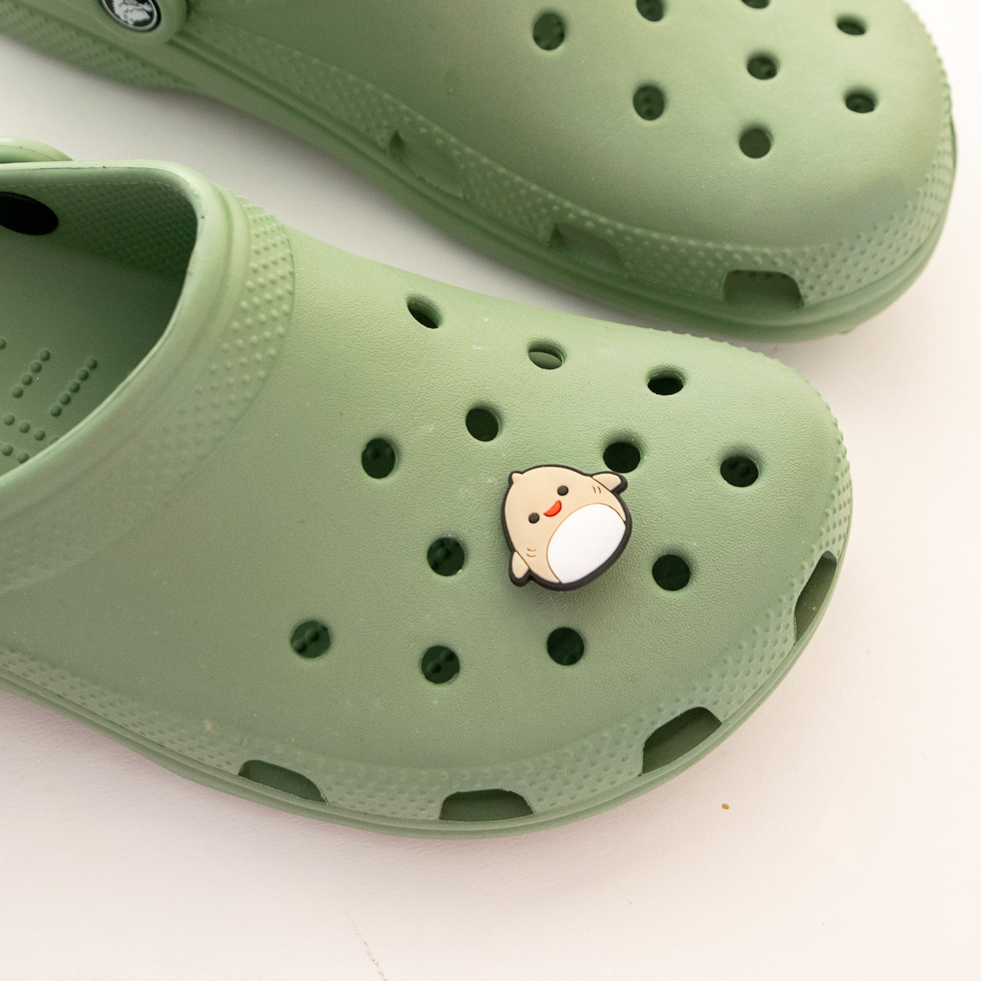 Accessoires pour Crocs Requin Beige