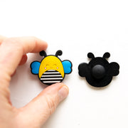 Accessoires pour Crocs Abeille Jaune