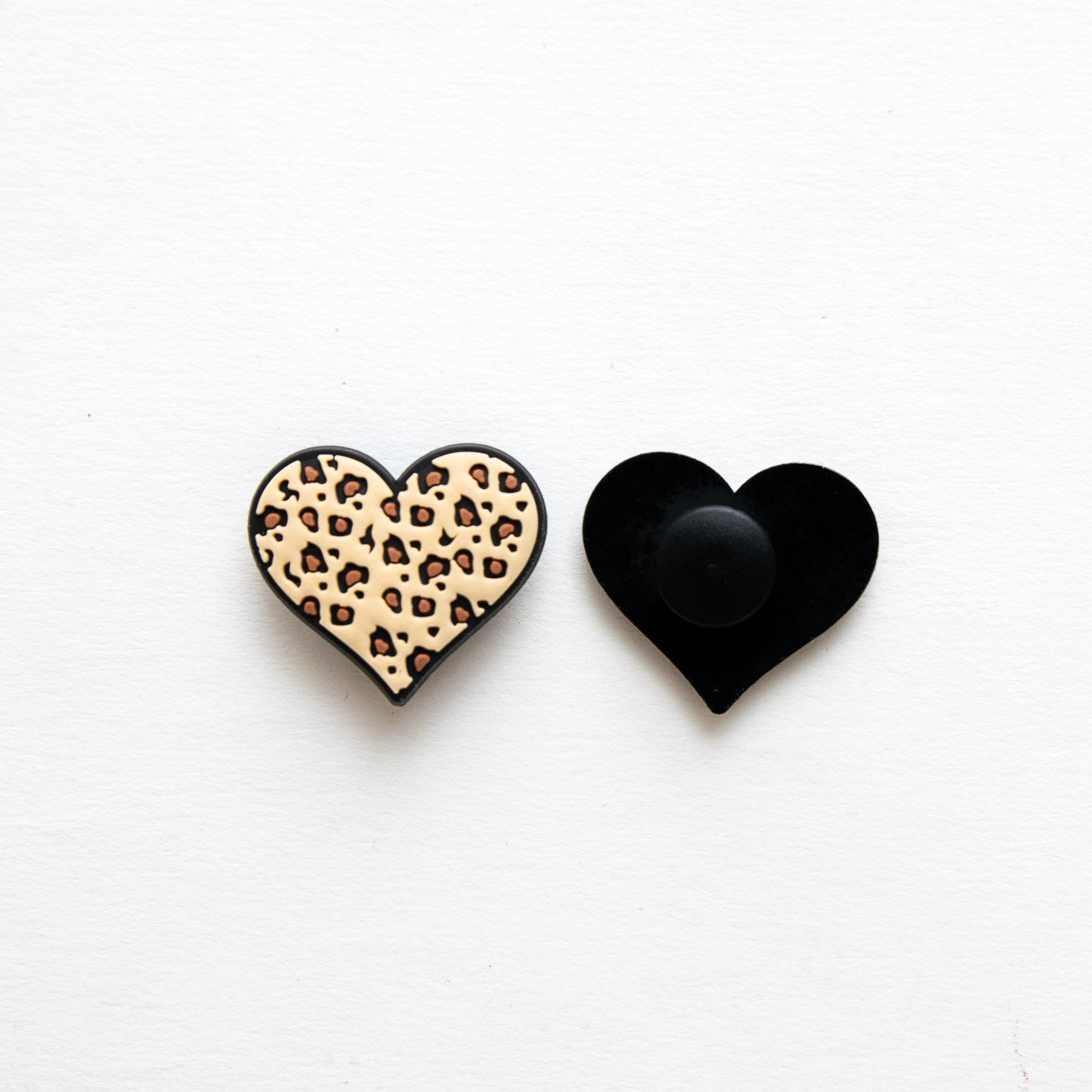 Accessoires pour Crocs Coeur Leopard