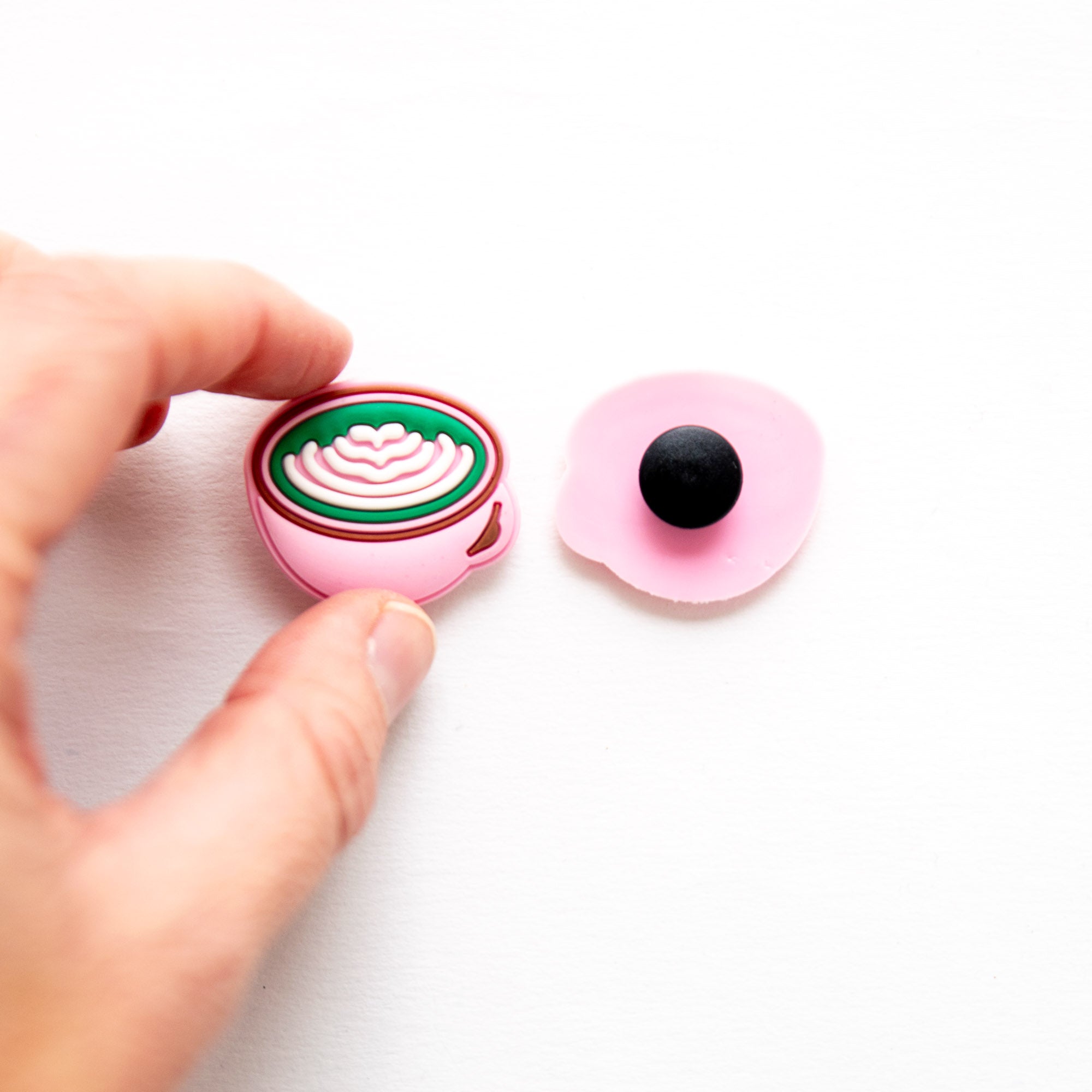 Accessoires pour Crocs Tasse à café Rose