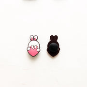 Accessoires pour Crocs Lapin Coeur