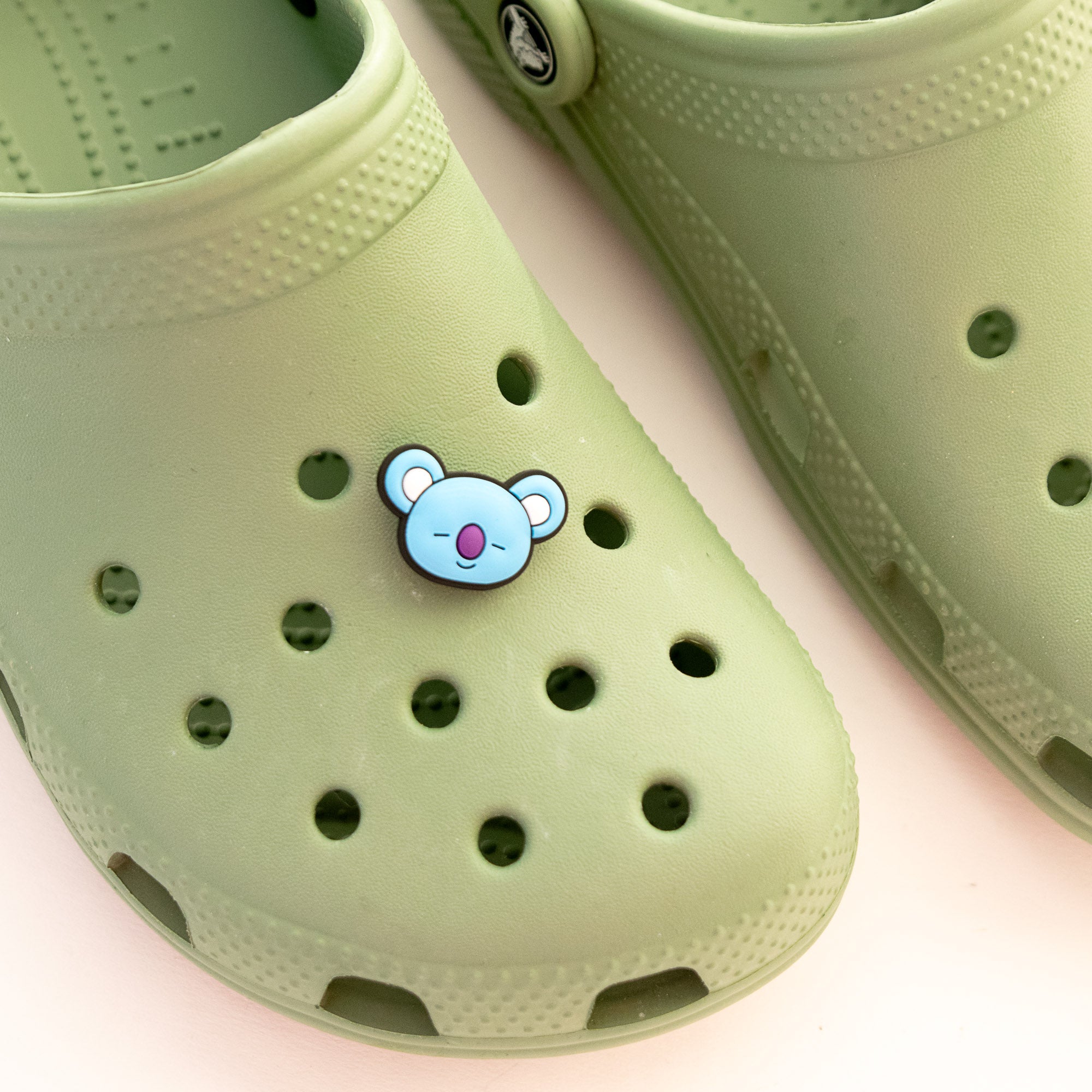 Accessoires pour Crocs Koala Bleu