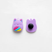 Accessoires pour Crocs Chat Licorne Violet