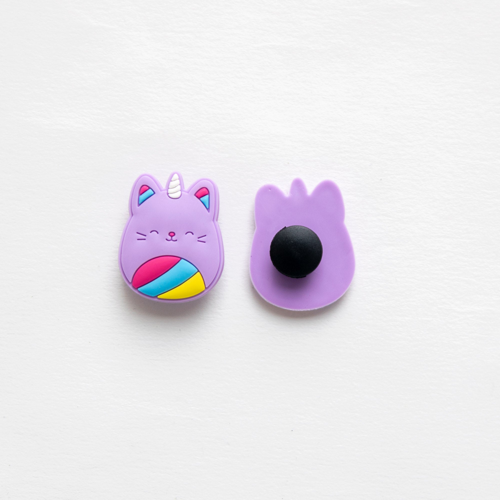 Accessoires pour Crocs Chat Licorne Violet