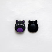 Accessoires pour Crocs Chat Noir & Violet