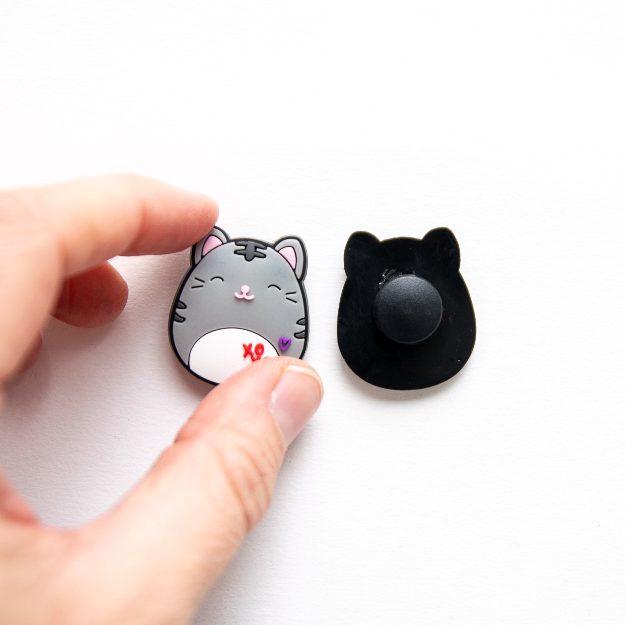 Accessoires pour Crocs Chat Gris Xoxo