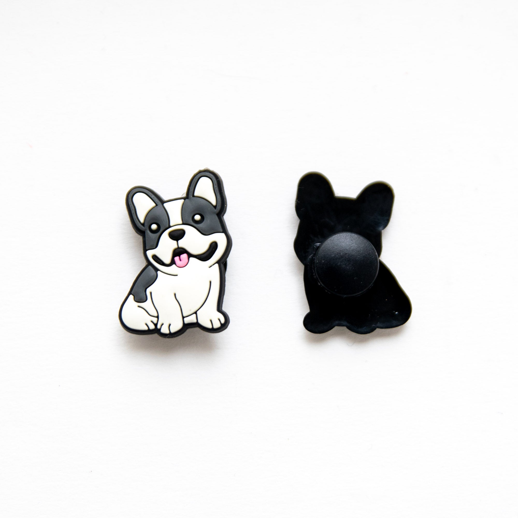 Accessoires pour Crocs Bouledogue Noir