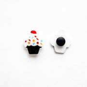 Accessoires pour Crocs Cupcake Noir