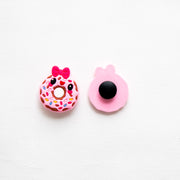 Accessoires pour Crocs Donut & Noeud Rose