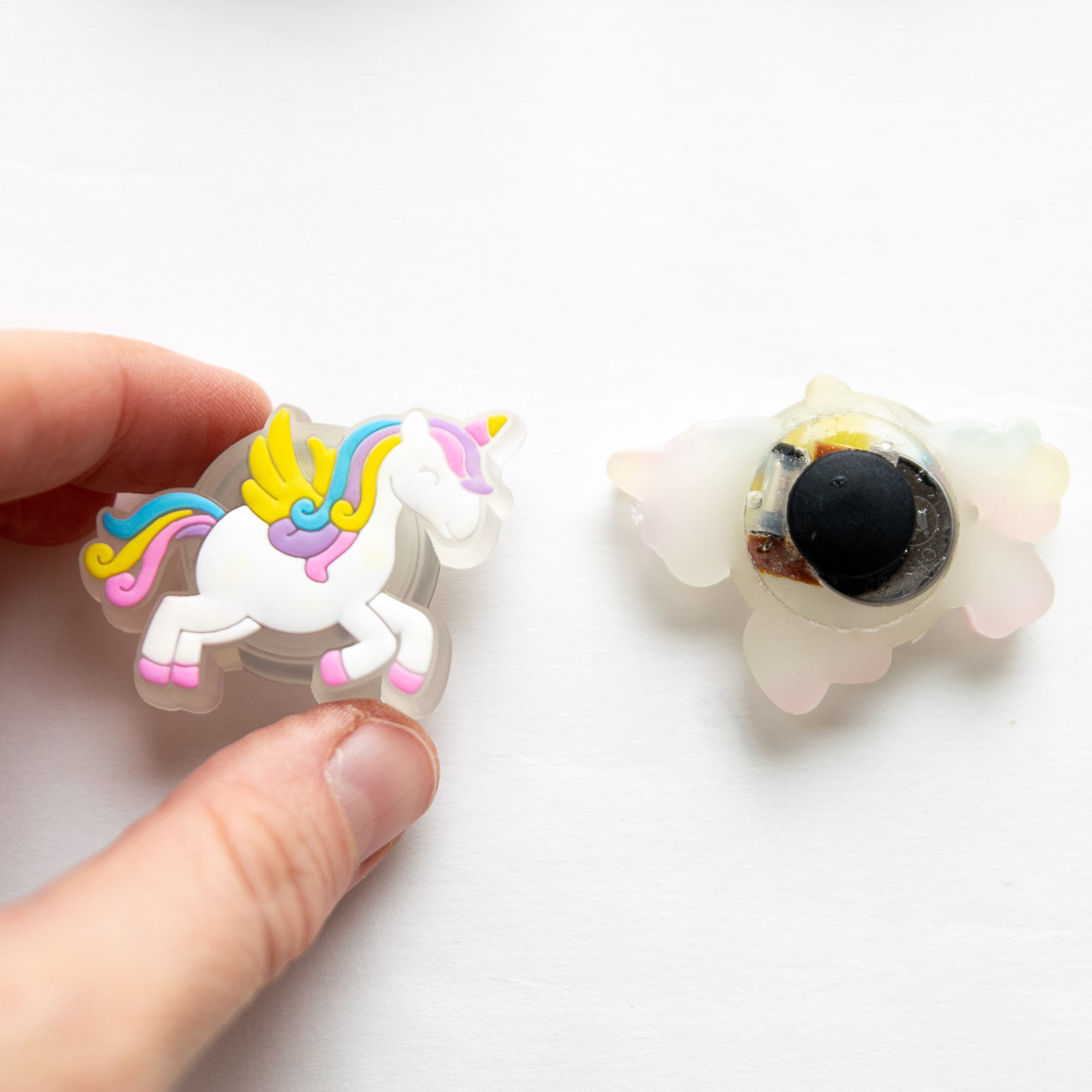 Charm LED Lumineux pour Crocs Licorne au Galop