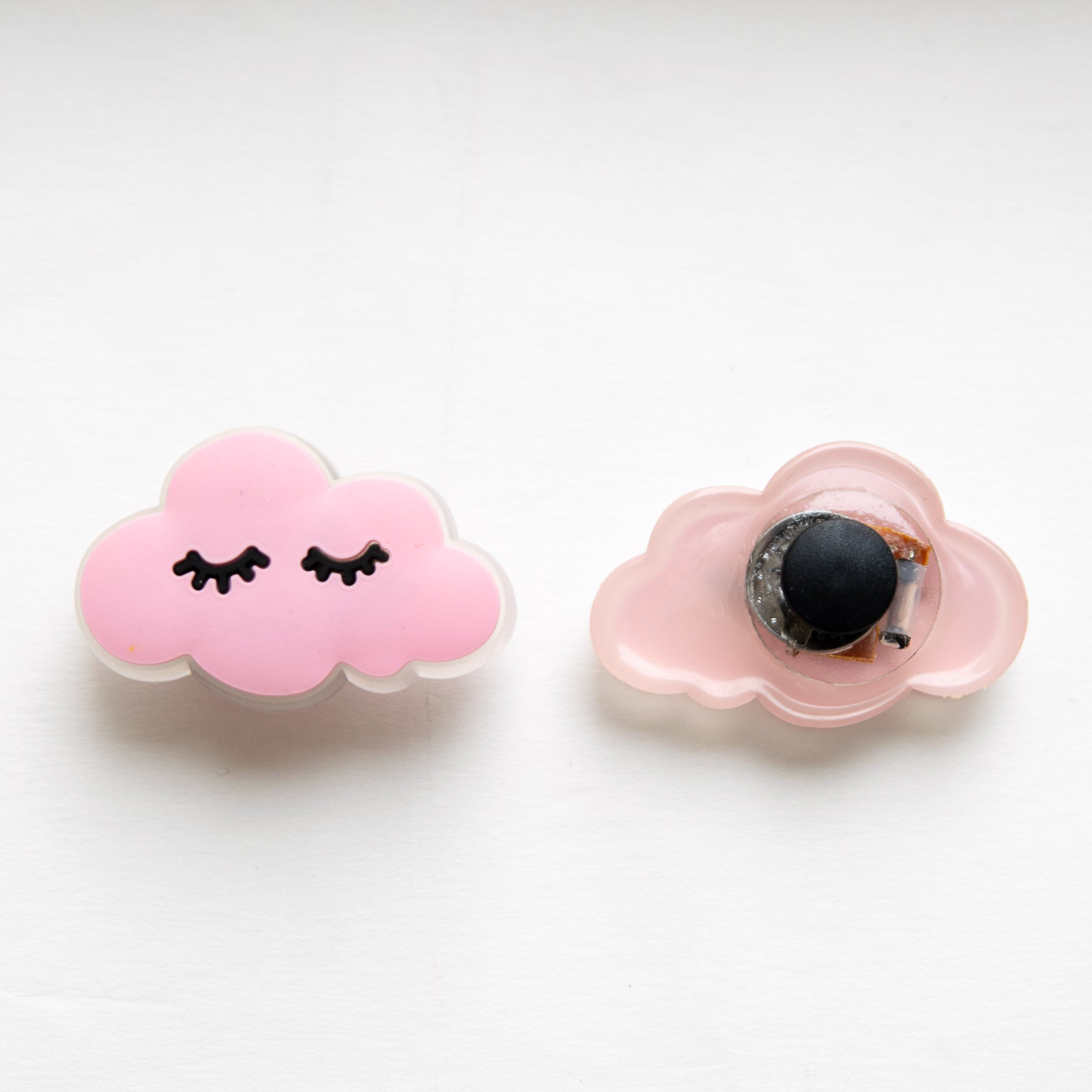 Charm LED Lumineux pour Crocs Nuage Rose