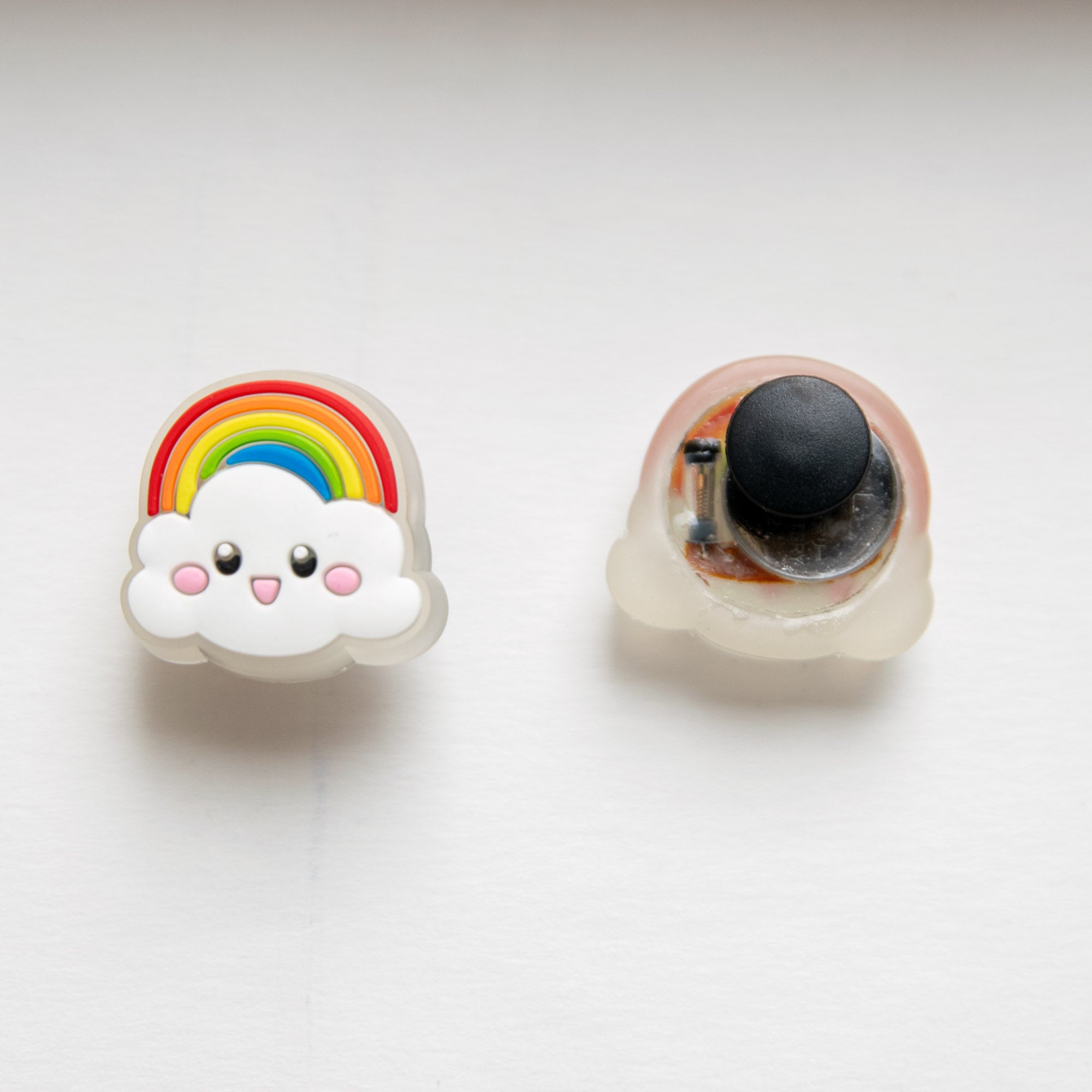 Charm LED Lumineux pour Crocs Nuage & Arc-en-ciel