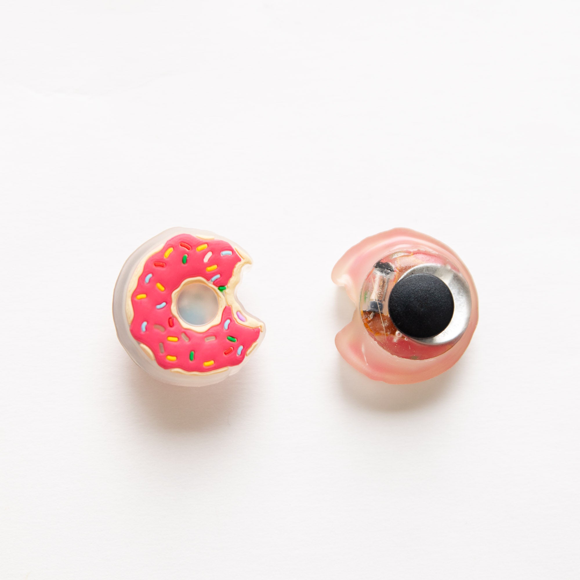Charm LED Lumineux pour Crocs Donut Croqué