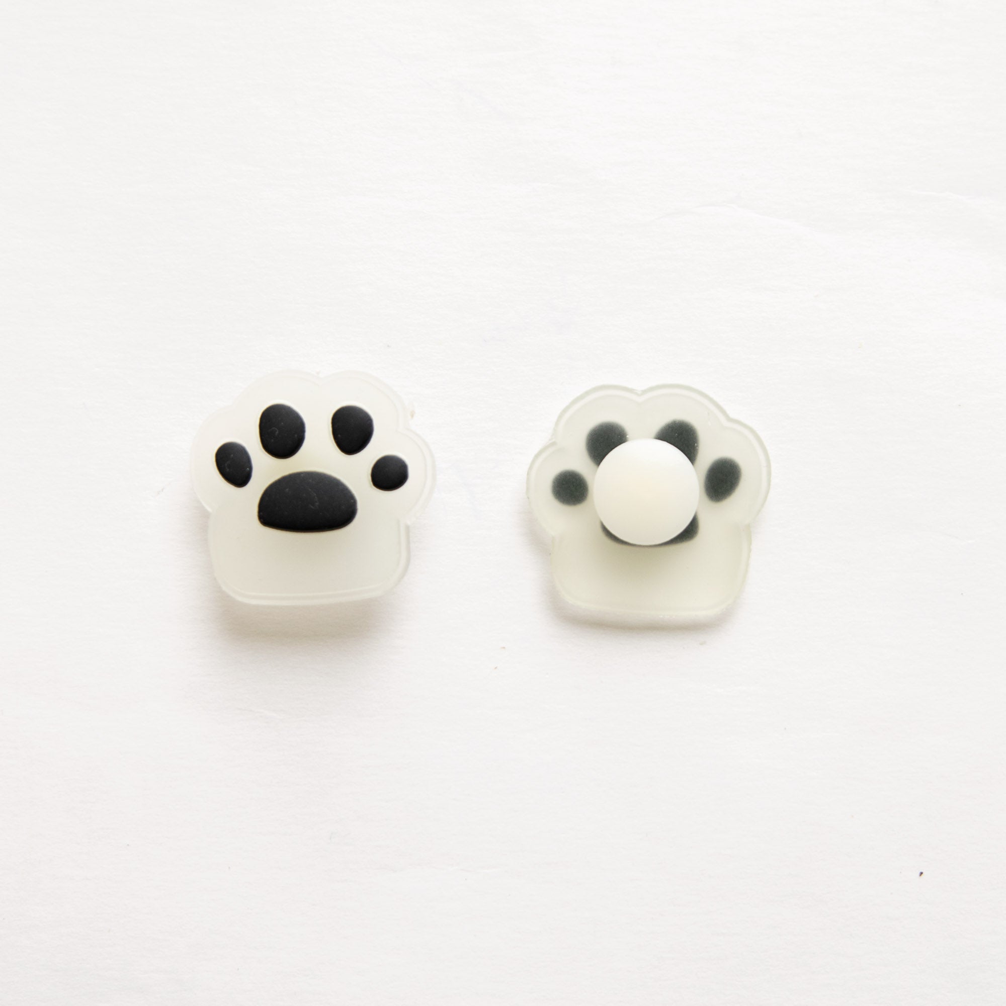 Accessoire Phosphorecent pour Crocs Patte de chat