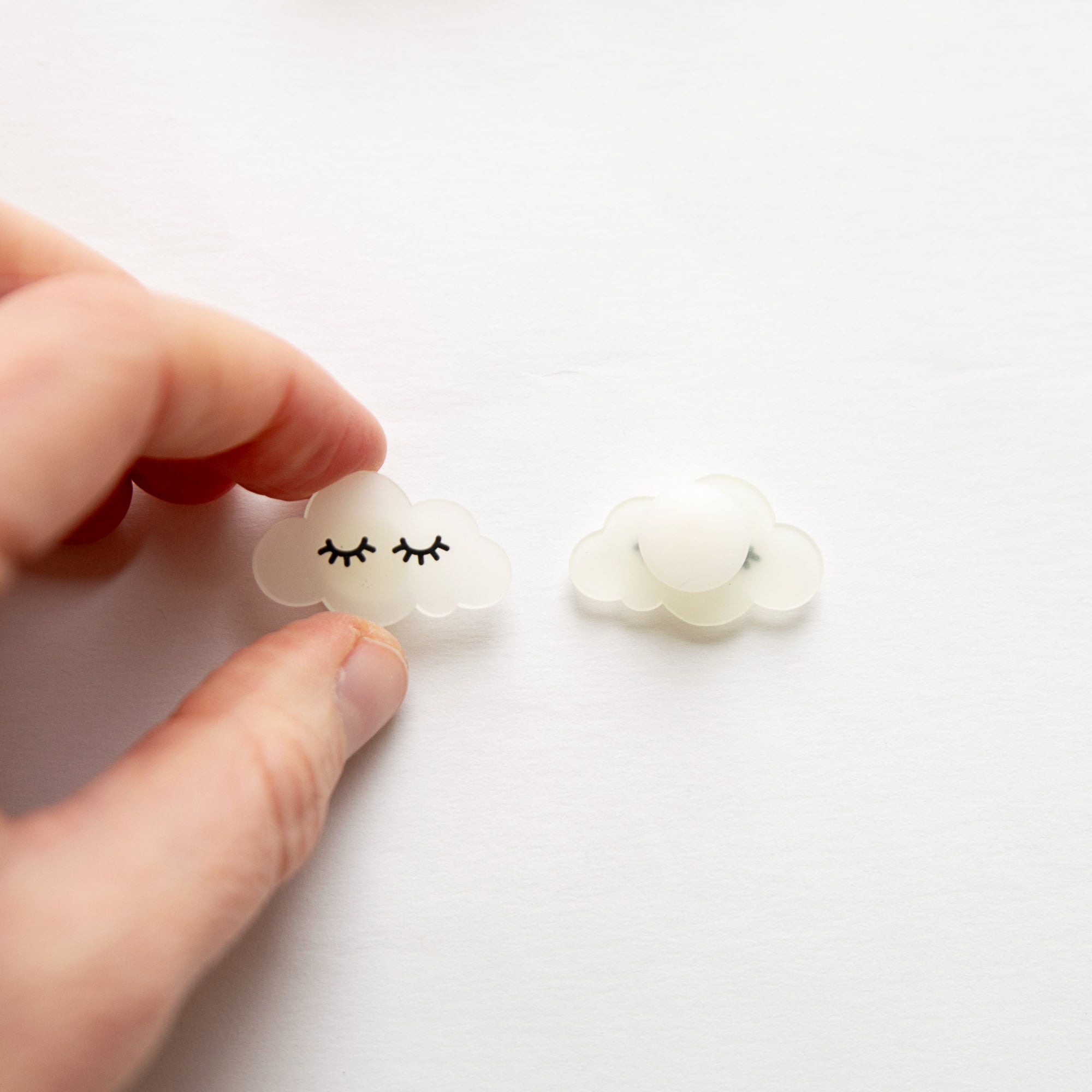Accessoire Phosphorecent pour Crocs Nuage endormi